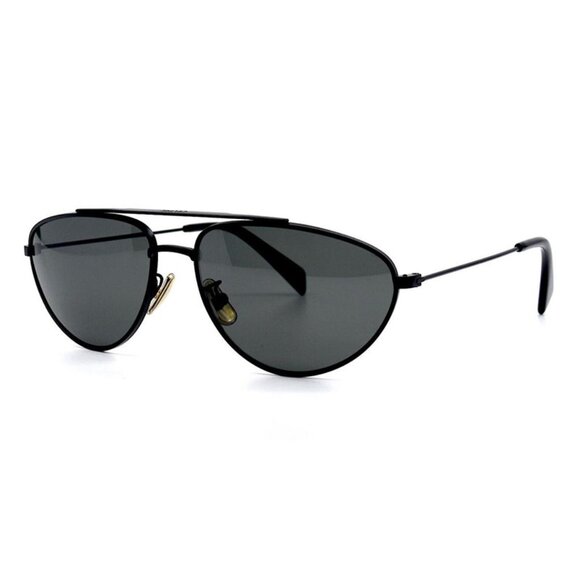 NEW CELINE UNISEX BLACK SUNGLASSES CELINE CL40077U 02A SUNGLASSES - Picture 1 of 6